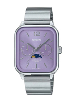 CASIO นาฬิกาข้อมือ MTP-M305D-6AVDF สีม่วง