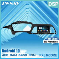 2 din PX6 IPS screen Android 10.0 Car Multimedia player For Hyundai Sonata 2015-2017 video audio radio stereo GPS navi head unit