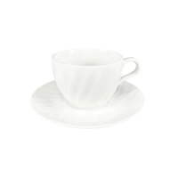 【ERATO】旋轉波紋咖啡杯盤2入組 240mL(咖啡杯/花茶杯)