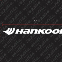 For (2Pcs) HANKOOK TIRE BRAND CAR sticker vinyl decal