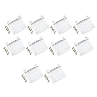 20PCS Mini Metal PCIE PCI-E Half To Full Size Extension Card Wireless Wifi PCI-Express Adapter Bracket With Screws