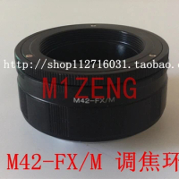 m42-fx Macro Focusing Helicoid adapter ring for M42 42mm lens to Fujifilm fuji XE3/XH1/XA3/XA5/XT1 xt3 xt20 xt100 xpro2 camera