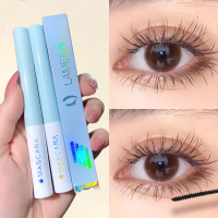 Fine Brush Head Mascara Waterproof Sweatproof Smudge-proof Lengthening Curling Non-fading Eyelash Pr