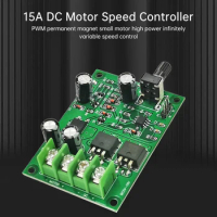 5V-18V 12V DC Brushless Motor Driver Controller Board W/ Reverse Voltage Over Current Protection for Hard Driver Controller