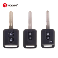 YIQIXIN 2/3 Button Remote Car Key Shell Case For Nissan Qashqai Navara Micra NV200 Patrol Y61 Micra 350Z Pathfinder 2002-2016