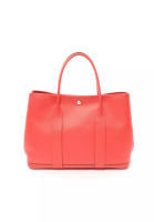 Hermès Pre-loved HERMES garden party PM rose jaipur Handbag tote bag Veau epsom Coral pink silver hardware A stamp