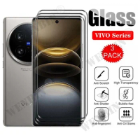 3 Pcs Tempered Glass For VIVO X100 Ultra 100 100s Pro 90 80 70 Pro Plus V30 V30e Pro V29 V27 Full Cover Screen Protector