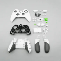 For Xbox One Elite 1st Series Controller Full Set Housing Shell Faceplate Buttom Hard Case Rear Handle Grips Buttons Replacement