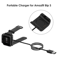 USB Charging Cable Cradle Dock Charger For Xiaomi Huami Amazfit Bip S (1s) A1805 A1916 Smartwatch Accessories