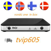 Amazing Nordic one TVIP605 IPTV Tv Linux system streaming media player smart iptv OTT 4K TV