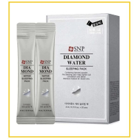 SNP 鑽石水潤嫩白夜間水份睡眠面膜20片 DIAMOND HYALURONIC ACID WATER SLEEPING PACK 20PCS