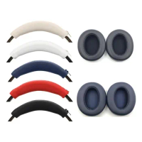 Replacement Leather Earpads Cushion Headband For Sony WH-XB910N XB910N Headphone Ear Pads Headbeam Cover Earmuff Repair Parts