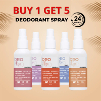HEMAT !! Beli 1 Dapat 5 Natural Deodorant Spray Tawas Atasi Bau Badan & Mencerahkan Ketiak - BPOM er