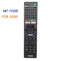 （5pcs）New RMT-TX300E Remote For Sony RMTTX300E LED LCD Bravia Smart TV KDL-43WE750 KDL-43WE753 4K HDR Ultra HD Android TV
