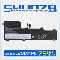 SHUOZB L20M4PE1 Laptop Battery For Lenovo IdeaPad 5 Pro 16ACH6 16ARH7 XiaoXin Pro 16 IAH7 16-ACH 16-IHU 2021 L20C4PE1 L20L4PE1