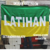 bendera latihan upacara bendera pakai tulisan