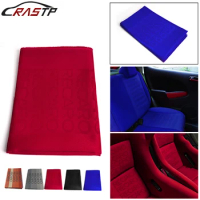 RASTP- Free Shipping JDM RECARO Racing Car Seats Fabric Bride Fabric Cloth 100CM x152CM Auto Fabric Interior Accessory RS-BAG072