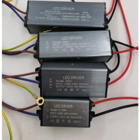 LED Driver 10W 20W 30W 50W AC85-265V Waterproof Power Supply Lighting Transformers For Out Door Floodlight DIY