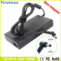 120W Charger 19.5V 6.15A for MSI GF63 Thin 9RC 9RCX 9SC 9SC 9SCSR 9SCX 9SCXR MS-16R3 MS-16R4 Laptop Adapter Power Supply