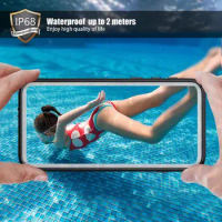 For Samsung Galaxy S21 Ultra S21Plus 5G Note 20 Ultra Waterproof Case Built-in Screen Protector Full Body Underwater Cover Capa