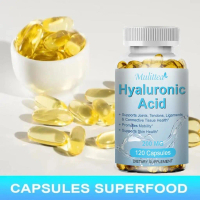 Hyaluronic Acid 200mg with 25mg Vitamin C -Beauty Supplement 120pcs