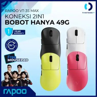 Rapoo VT3S/VT-3S/VT3 S MAX Wireless Mouse Gaming 8K Polling Rate Paw3950 Lightweight Free Mousepad P