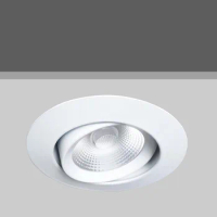 7W CTC Ceiling Spot Light COB Downlight AC220V 2700-4000K CCT Switch Dimmable Adjustable Recessed LED Lamp 90Ra 5-Year Warranty