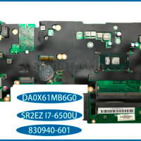 Best Value 830940-601 For HP Probook 430 G3 440 G3 Laptop Motherboard DA0X61MB6G0 SR2EZ I7-6500U 100% Tested