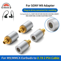 OKCSC Earphone Adater 0.78 2 Pin Female to SONY M7 Male Connecter for SONY IER-M7/IER-M9/IER-Z1R/XBA-300AP/XBA-N3BP/XBA-Z5