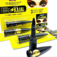 Celak Mata MINI 1.5 Ameerah Kajal | Sensasi Mint | Waterproof | Eyeliner Halal & Aman/Nyaman Di Paka