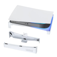 for PS5 Console Horizontal Stand Accessories for PlayStation 5 Disc Digital Edition White