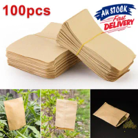Kraft Paper Seed Envelopes Packets Envelopes Garden Storage Bag For Plant Fruit Kraft Paper Bag Food Tea Small Gift Storage