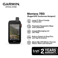 Garmin Montana 760i (Rugged GPS Touchscreen Navigator)