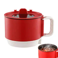 Electric Pot for Cooking Dorm Rice Cooker Electric Pot Portable Pot Electric Ramen Cooker Multifunctional Mini Pot Rapid Noodle