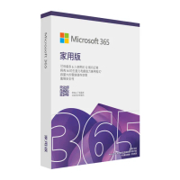 【Microsoft 微軟】Microsoft 365 家用版 一年訂閱 盒裝 (軟體拆封後無法退換貨)