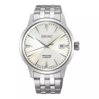 Seiko Jam Tangan Pria Seiko Presage SRPG23J1 Cocktail Time Martini Automatic Beige Dial Stainless St