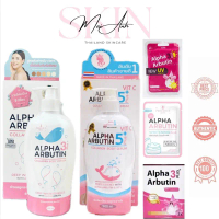 [Authentic] Alpha Arbutin 5Plus Collagen Lotion 500ml Thailand, Skin Whitening and Moisturizing Body
