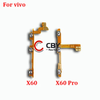 For Vivo X60 X80 Pro 5G Power On Off Button Flex Cable Power Volume Switch Flex Replacement parts