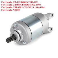 Motorcycle Starter Motor Engine parts motor starter for Honda XR250 XR 250 CB400F CB400SF CB 400 SF CB-1 CB400 CBR400 NC29/NC23