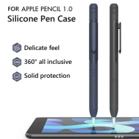 Silicone Pen Case for Apple Pencil 1 Stylus Anti Slip Protective Sleeve Cover
