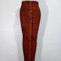 rok plisket pisang bali muda wiru depan#batik Panjang#melar Wanita Wisuda Cewek Span Bawahan