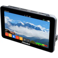 SHIMBOL M5 5.5" 3D LUT 4K HDMI- HDR Touchscreen Monitor 1200 nit for DSLR Micro SLR Camera High-Definition Recording