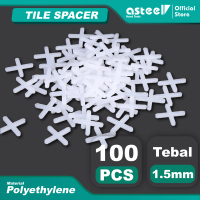 ASTEEL Alat pasang keramik graniteTile Spacer nat 1.5 mm t cross keramik granit pembatas perapi nut 