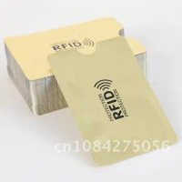 Metal Credit Cardshell Aluminium Protect Id Bank Card Holder outer casing Anti Rfid Card Holder NFC Blocking Reader Lock