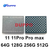 For iPhone 11/11PRO/11 Pro MAX 64GB 128GB 256GB 512GB Nand Flash Memory IC Harddisk HDD Chip Solve Error 9/4014 Expand Capacity