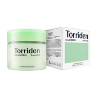 【Torriden 桃瑞丹】積雪草舒緩棉片 60片(平行輸入版)