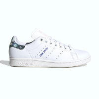 【adidas 愛迪達】Stan Smith W 女鞋 白色 花卉 皮革 小白鞋 休閒鞋 IE9645