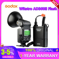 Godox Witstro AD360II AD360II-C AD360II-N GN80 Flash 360W C/N TTL HSS 2.4G Speedlite Wireless X System for Canon Nikon