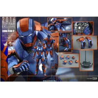 Mms371 Mk27 Iron Man 3 Collectible Figure Hot Toys Mark Xxvii Disco Action Figure Model Hobbies Collection Limited Edition Gifts