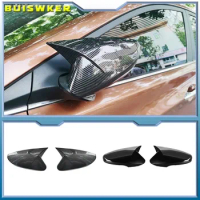 Carbon Fiber Rear View Mirror Case Cover Side Wing Mirror Shell for Hyundai Elantra 2012-2018